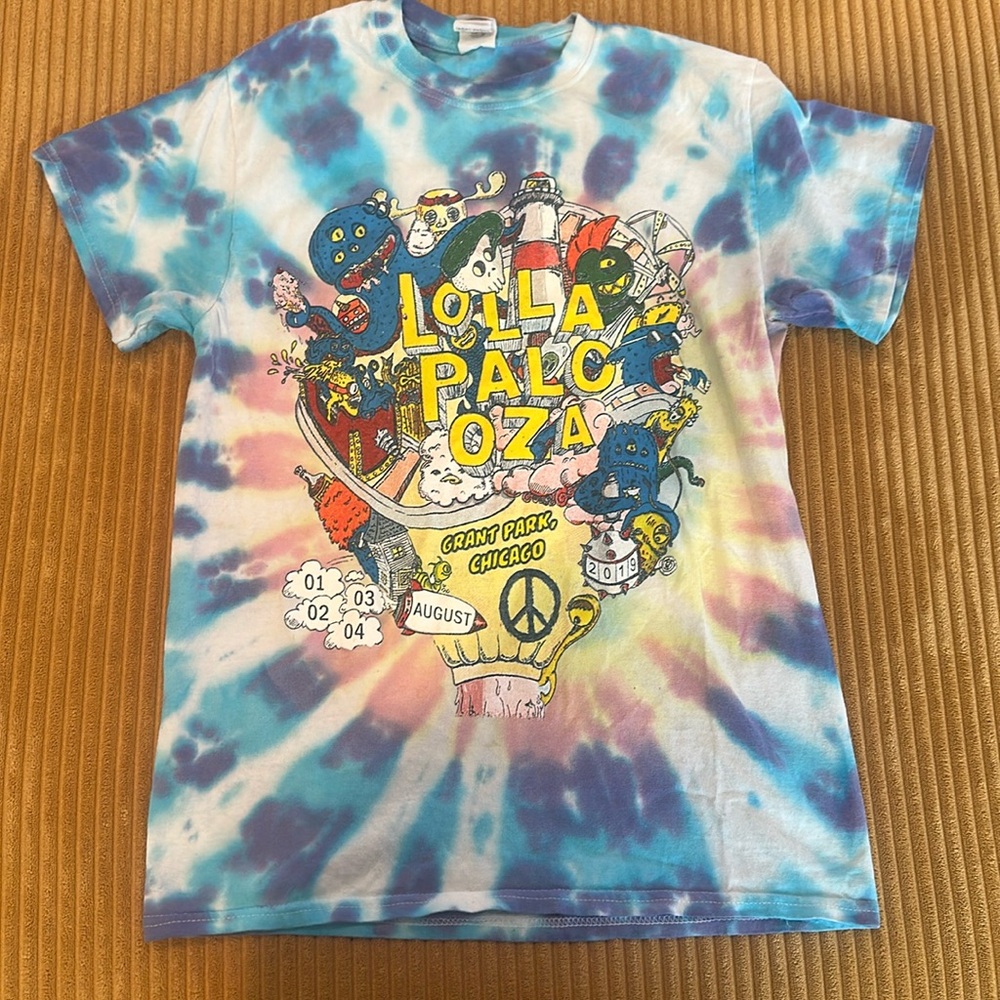 Vintage lollapalooza 2019 small t shirt